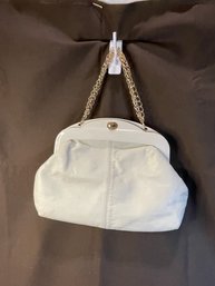 Real Italian Leather MCM Handbag - Clutch Or With 48' Strap. Plus Extra Strap