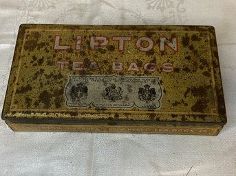 Cool Vintage Lipton Tea Tin