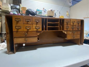 Super Awesome Truly Cool Vintage Desk Insert!