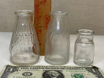 Griffin Glass Jar - 3 Mini Glass Jars