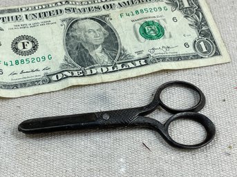 Antique Scissors - Still Cut Beautifully.  Very Old!