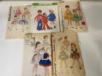 5 Children's Vintage Patterns