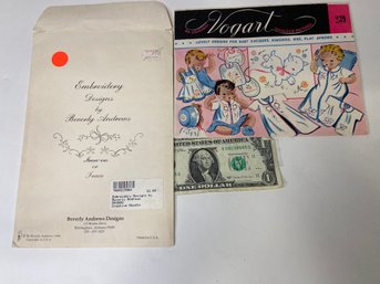 Vintage Iron On Embroidery Patterns