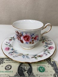 Tea Cup And Saucer Queen Anne Made In England.