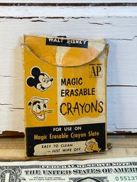 Walt Disney Magic Erasable Crayons - Vintage