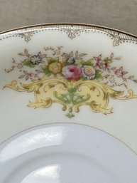 Meito China Linden Handpainted Cup And Saucer (1)