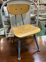 Vintage School Chair - Seat Height 12'