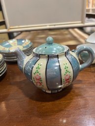 Beautiful Antique Toy China Tea Set