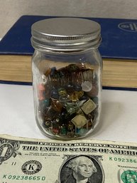 Little Jar Filled With Beads