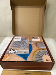 Maker Crate Loom Knitted Hats Kit (barely Used At All, See Pics)