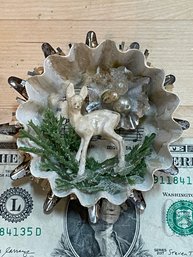 Adorable New 'old' Deer Decoration. Its A Magnet