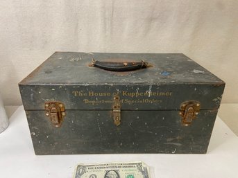 Awesome Vintage Kuppenheimer Metal Box