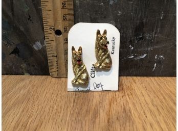 Pair Of Dog Pins