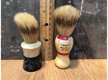 2 Shaving Cream Brushes