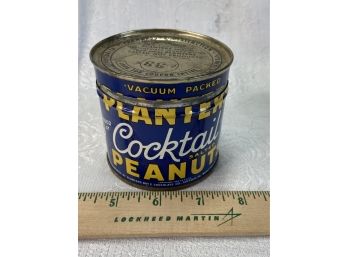 1938 Planters Peanuts Can