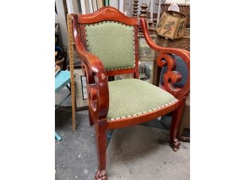 Vintage Wooden Armchair