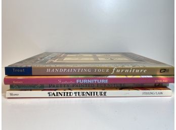 Assortment Of Books: Furniture Painting Techniques