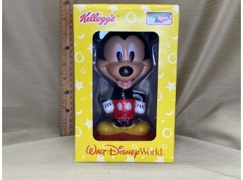 Kelloggs Walt Disney World Mickey Mouse Bobble Head