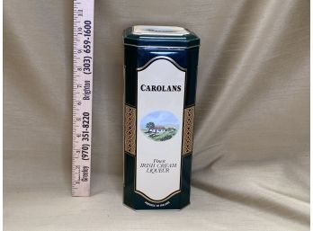 Carolans Irish Creme Liqueur Tin