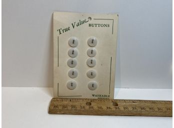 Vintage True Value Buttons