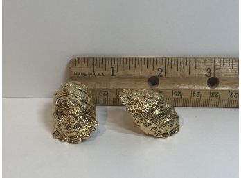 'Gold' Tortoiseshell Buttons