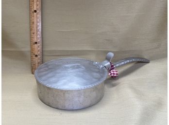 Hand Forged Aluminum Pan And Lid