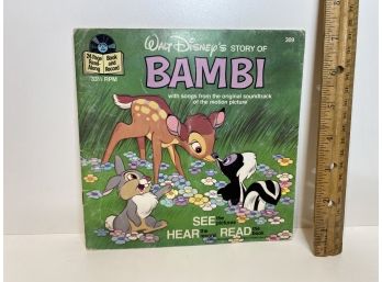 Vintage Walt Disney Book: Bambi