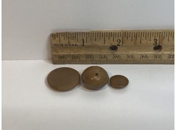 Assorted Tan  Buttons