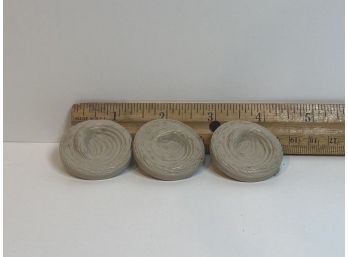 Vintage Tan Textured Buttons
