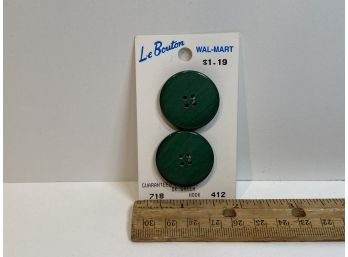 Vintage Le Bouton Green Buttons