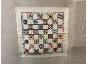 Cross-stitch Sampler Quilt Designs