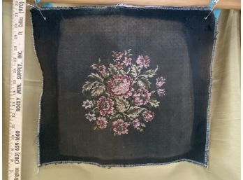 Set Of 4: Antique Tapestry Seat Covers