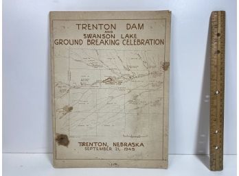Vintage Magazine: Trenton Dam And Swanson Lake Groundbreaking Celebration
