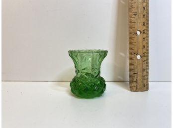 Miniature Green Vase