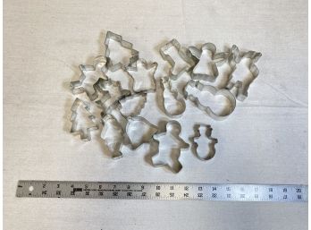 Lot Of Holiday Cookie Cutters