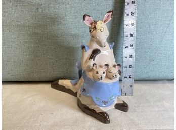 Vintage Capistrano Ceramics Mother Kangaroo Figure