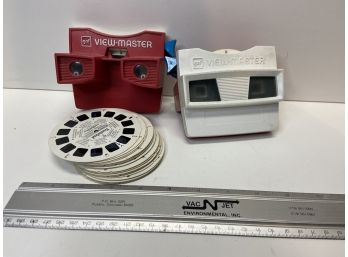 Set Of 2 Viewmasters With 22 Disks