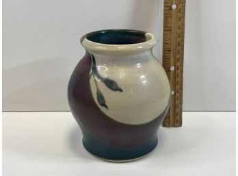 Teal And Creme Pottery