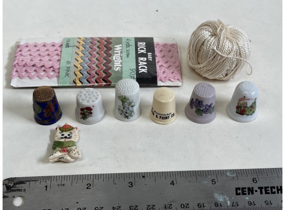 Vintage Thimbles And More