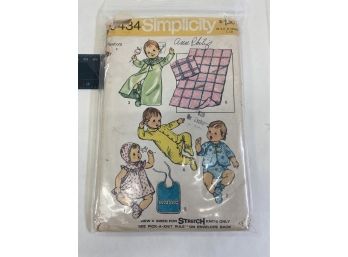 Simplicity Baby Patterns