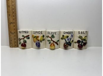 Vintage Spice Jars