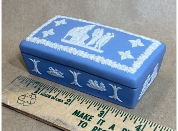 Rectangle Wedgewood Box With Lid
