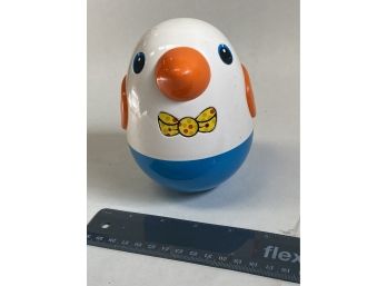 Penguin Toy, (vintage, Rocks With Bells)