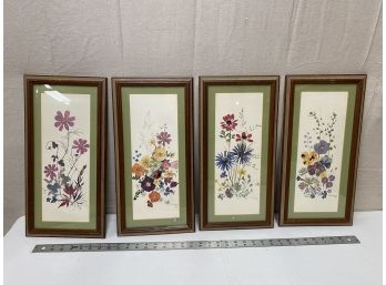 4 Floral Framed Prints