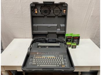 Canon Electric Typewriter With Accessories
