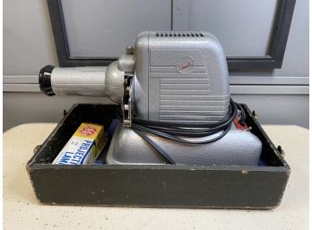 Vintage Viewlex Projector With Case And Accessories