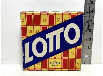 Vintage Lotto Game Box