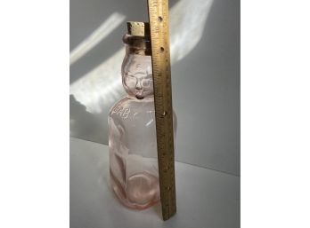 Vintage Pink Baby Top Brookfield Bottle