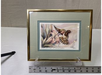 Hummingbird 'spread Your Wings' Framed Print'