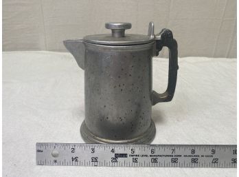 Vintage Wilton Pewter Black Handle Coffee/tea Pot